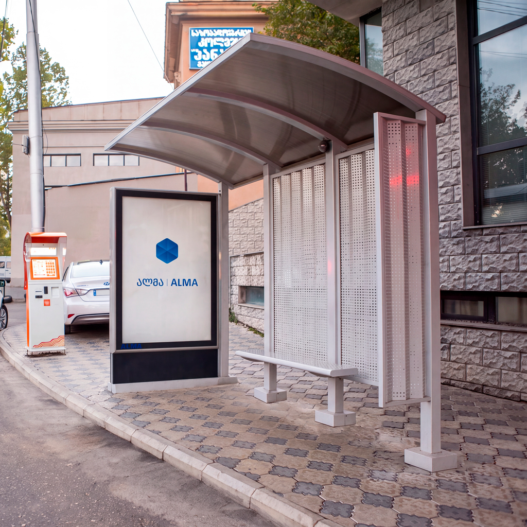 Standard Bus Shelter — product photograph