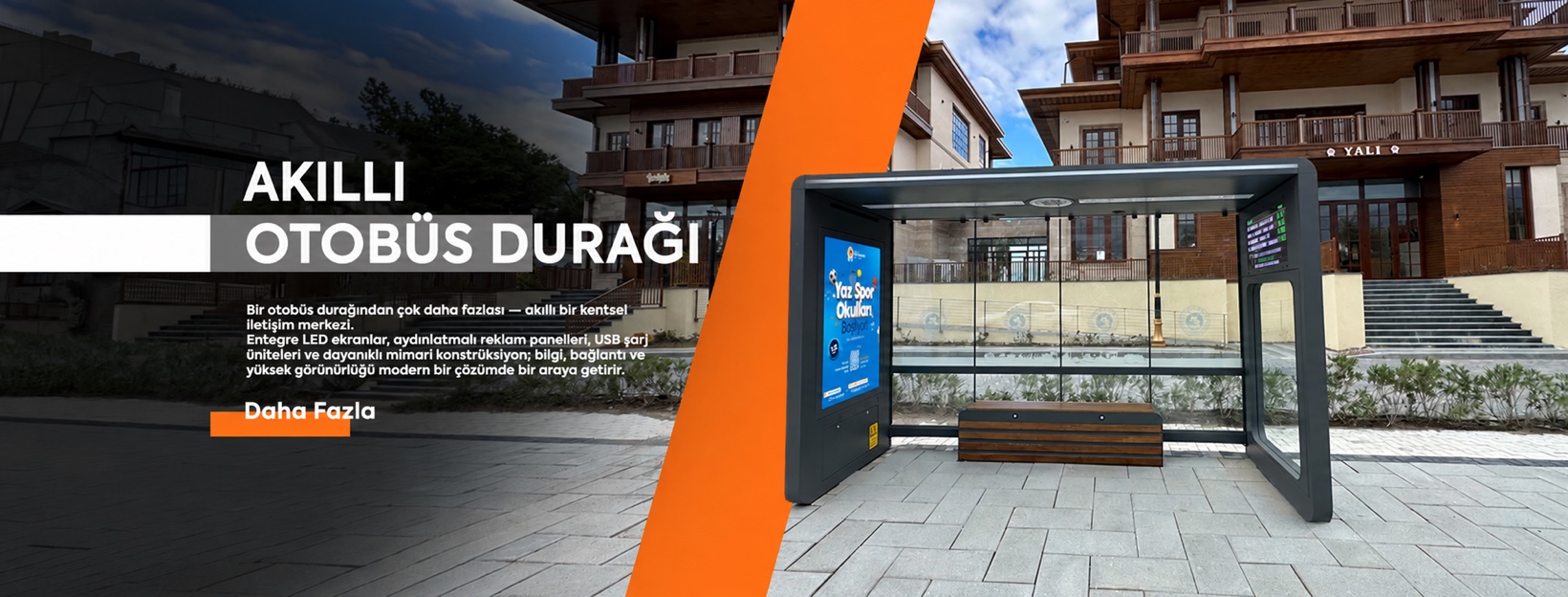 Akıllı Otobüs Durağı — Parya Metal